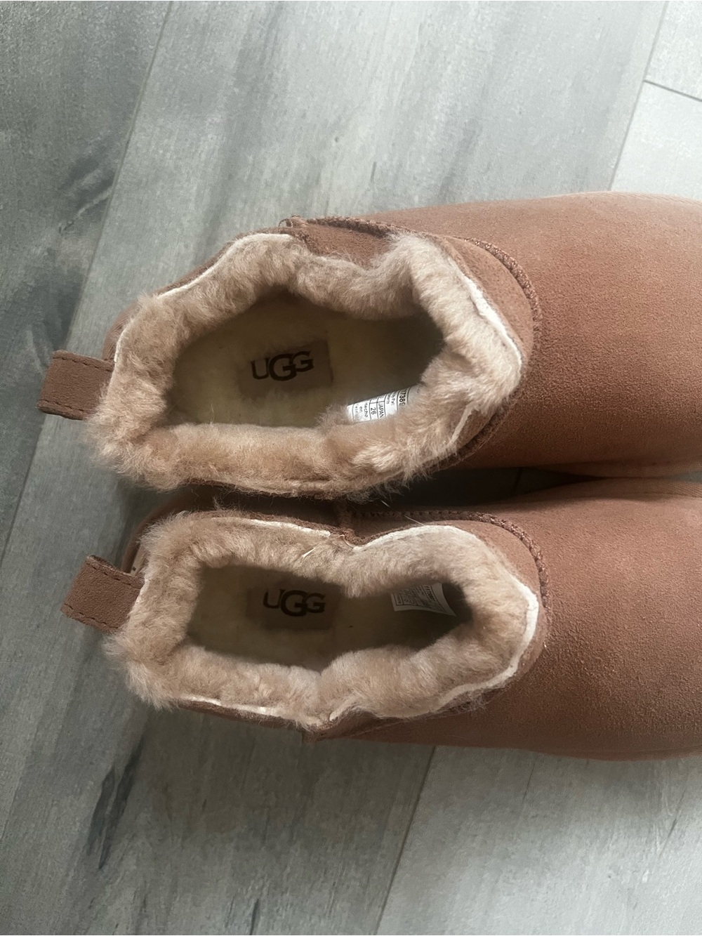 UGG Chestnut Slip-On Sheepskin Lined Women's Shoes